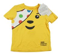 Nové - Žluté tričko s Pudseym George