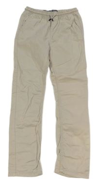 Béžové plátěné kalhoty Denim Co.