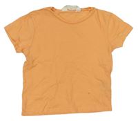Oranžové tričko zn. H&M