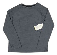 Šedé melírované sportovní triko Old Navy