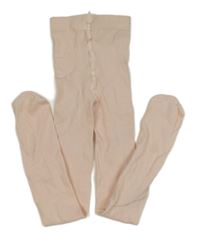 Světlerůžové punčocháče H&M