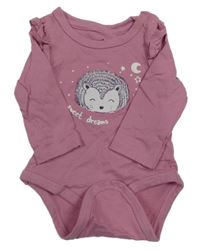 Růžové body s ježečkem So Cute 