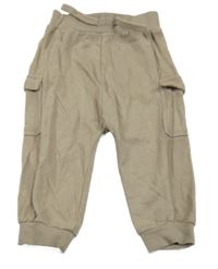 Béžové cargo tepláky Nutmeg