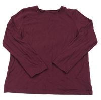 Vínové triko George