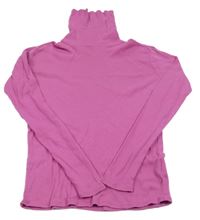 Růžové triko s rolákem Land´s End