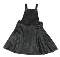 Černá koženková laclová sukně Primark