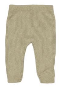 Světlebéžové melírované žebrované kamaše F&F