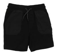 Černé chino teplákové kraťasy PRIMARK