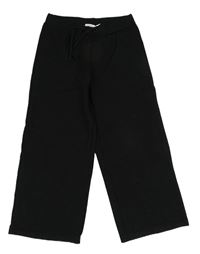 Černé teplákové wide leg kalhoty Name it