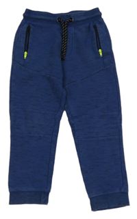 Modré melírované tepláky F&F