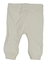 Smetanové pletené tepláky Tu