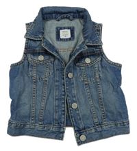 Modrá riflová vesta GAP