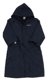 Tmavomodrý župan s kapucí Nabaiji