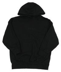 Černá mikina s výšivkou a kapucí Destination