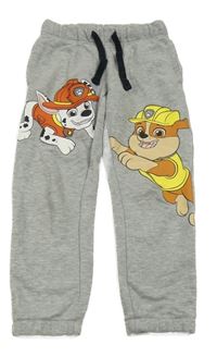 Šedé melírované tepláky s Paw Patrol Nickelodeon