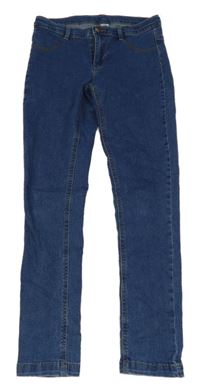 Modré skinny rifle Zeeman
