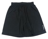 Černé sportovní funkční kraťasy s logem zn. Kipsta