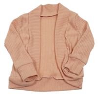 Meruňkový pletený cardigan