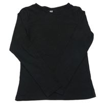 Černé triko H&M
