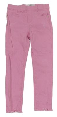 Růžové džegíny Denim Co.