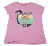 Růžové tričko s L.O.L Surprise