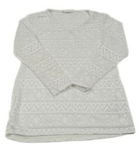 Bílé perforované triko Yigga