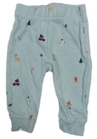 Světlemodré tepláky s obrázky George