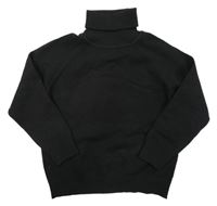 Nové - Černý lehký svetr s rolákem Primark