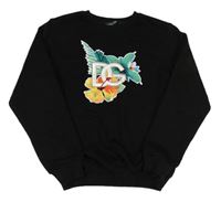 Černá mikina s logem Dolce&Gabbana