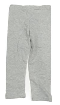 Světlešedé melírované legíny Primark