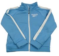 Světlemodrá propínací sportovní mikina Reebok