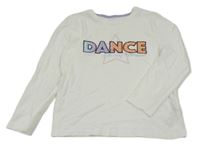 Bílé triko s nápisem Primark