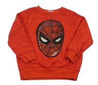 Červená mikina se Spidermanem Marvel