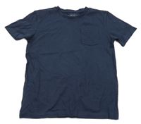 Tmavomodré tričko Next