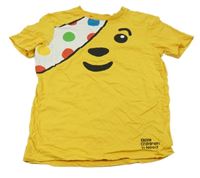 Hořčicové tričko - Pudsey George