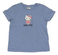 Světlemodré tričko s Hello Kitty Primark