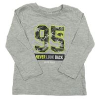 Světlešedé triko s číslem Kiki&Koko