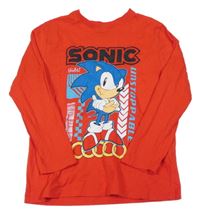 Červené triko se Sonicem Primark