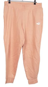 Dámské růžové cuff tepláky Puma 