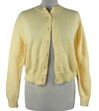 Dámský žlutý propínací svetr Shein 