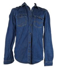 Pánská tmavomodrá riflová košile Tom Tailor 