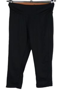 Dámské černé sportovní capri legíny Crivit 