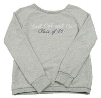 Světlešedá mikina s nápisem Soulcal