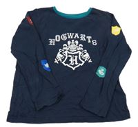 Tmavomodré triko s potiskem Harry Potter M&S
