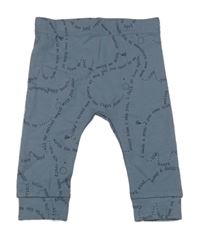 Tmavomodré lehké tepláky s nápisy George