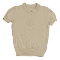 Béžový károvaný svetr Matalan