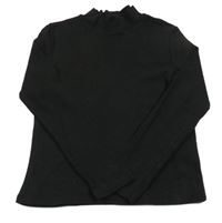 Černé triko se stojáčkem H&M