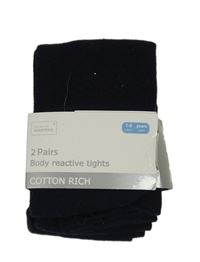 Nové - 2set- tmavomodré punčocháče Primark