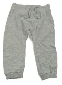 Šedé melírované tepláky H&M