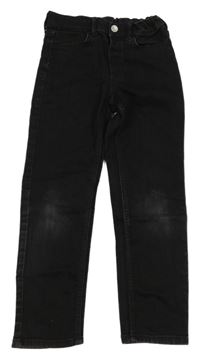 Černé slim fit rifle H&M